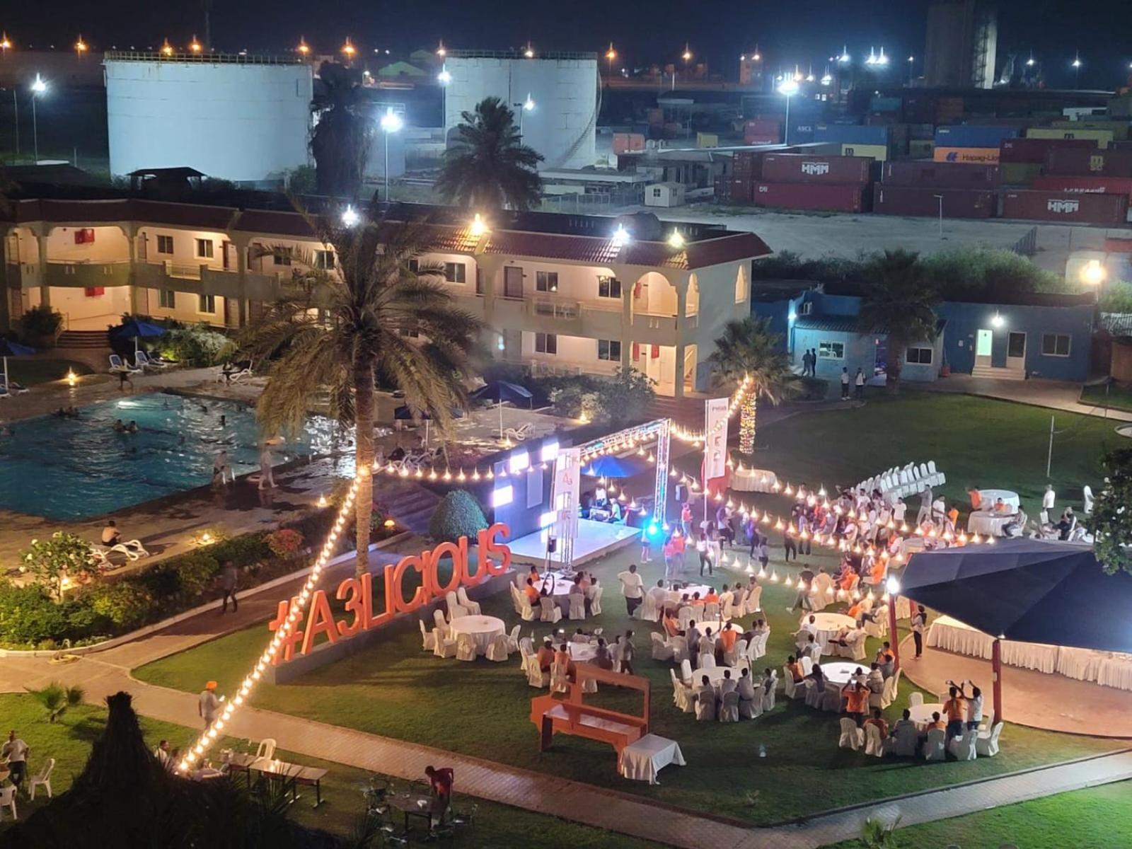 Flamingo Beach Hotel Umm al-Quwain Exterior foto